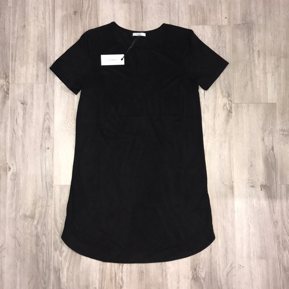 Suede dress